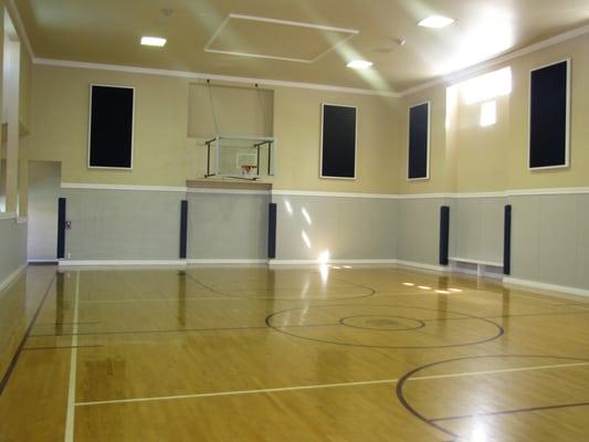 Full Sized Basketball Court for Residents