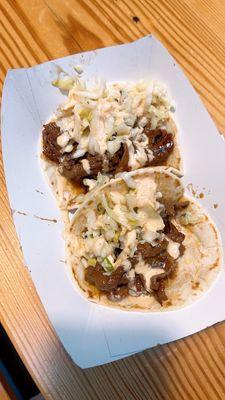 Beef short rib taco