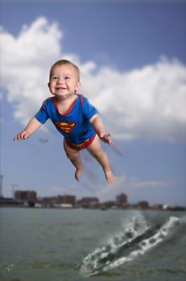 Babies are super hero's at Studio McCutch.