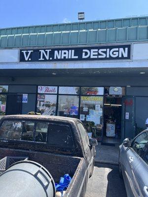 The nail salon