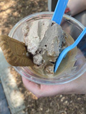 Chocolate hazelnut affogato