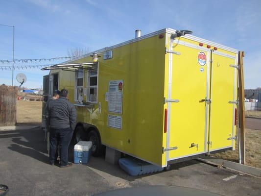 Front of the food truck