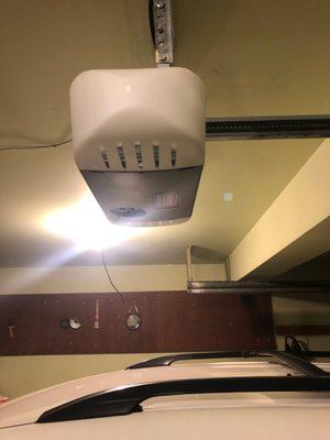 new garage door opener