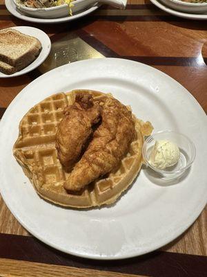 chicken and waffle