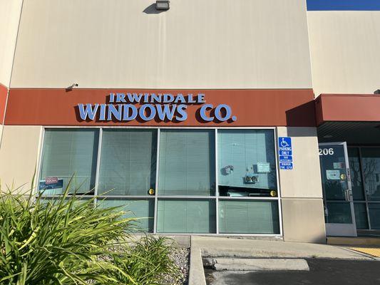 Irwindale Windows Office Storefront - you can see us on Ramona Blvd off the 605 Freeway!