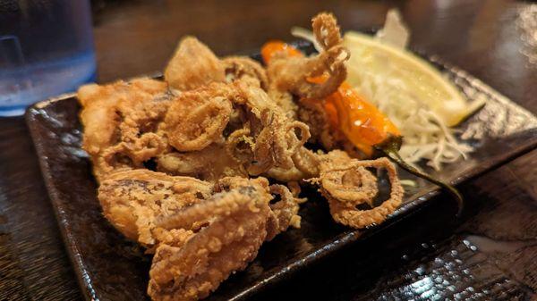 Deep Fried Baby Octopus