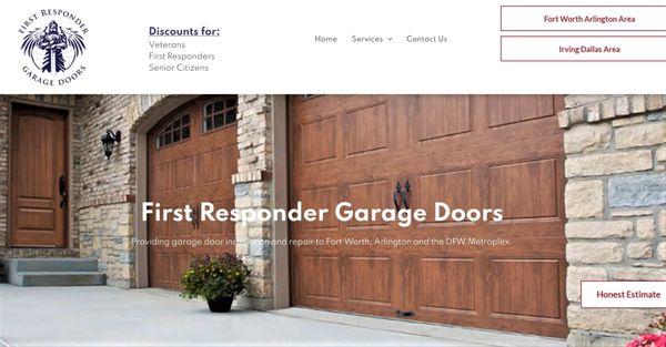 First Responder Garage Doors