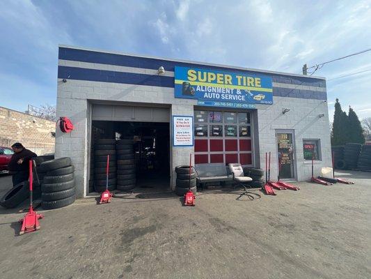 Tire service.