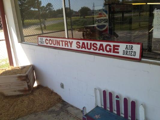 The offer Air Dried Country Sausage - no indication of the air quality when they were dried.