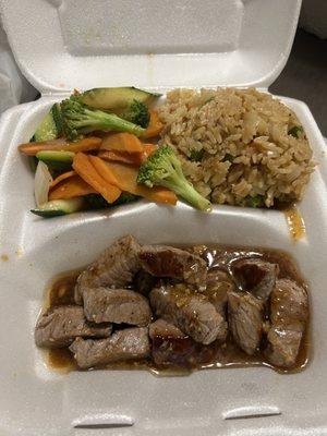 Hibachi steak