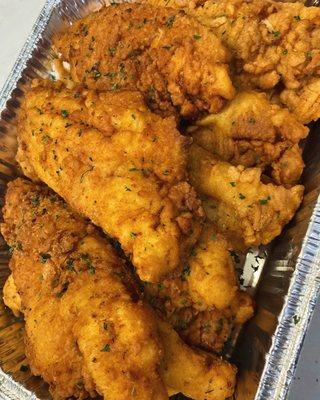 Fried catfish