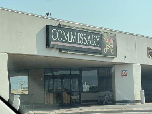 Commissary Entrance