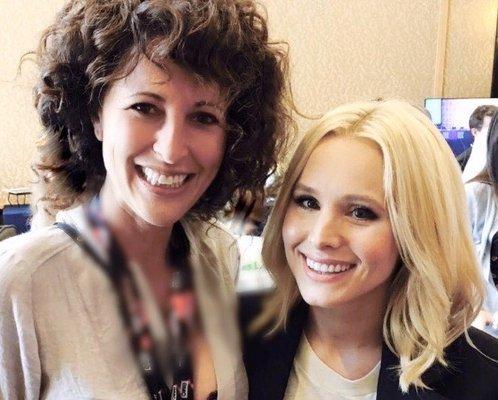 Such a bright and funny soul, Kristen Bell.