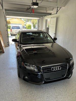 Full detail package on Audi