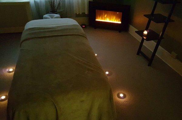 A very comfortable, warm and cozy environment. That will help you relax while your stress melts away