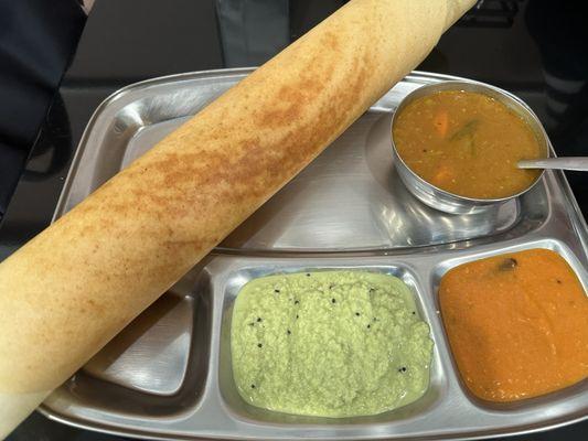 Peri- Peri Chicken Dosa