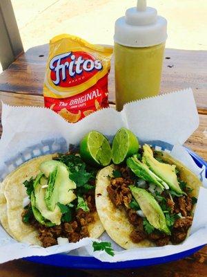 Fajita beef  only at Don Gume's Tacos & More