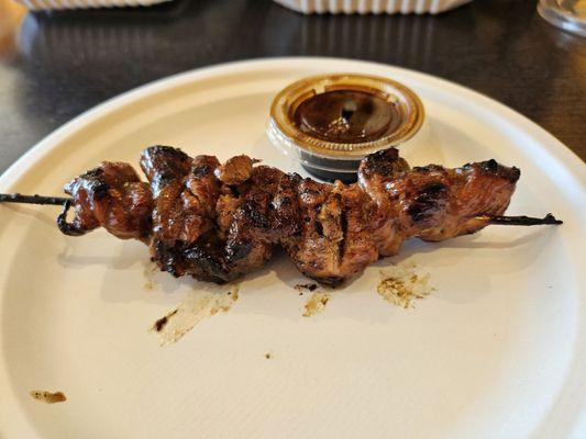 Pork skewer