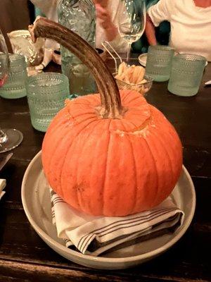 Pumpkin squash pasta