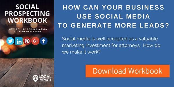 Free social media workbook for businesses.