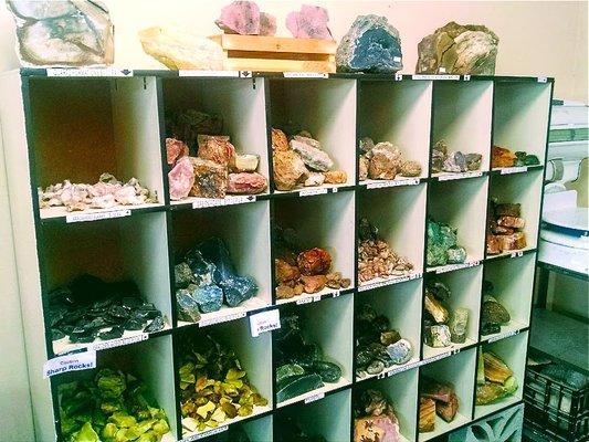 A large variety of beautiful Rock.