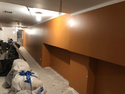 Basement renovation