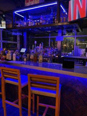 Bar area