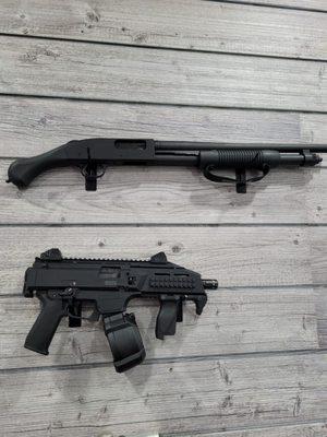 Mossberg shockwave and cz scorpion evo 3 s1