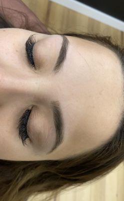 Eyebrow Threading and Eyelash Extension Full Set