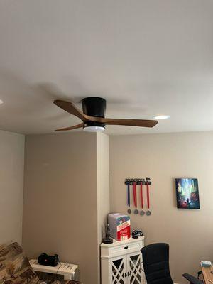 Fan install