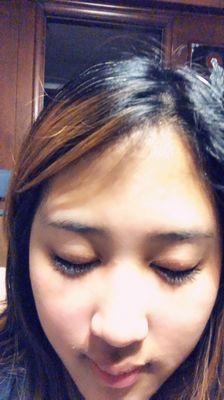 Beautifully done natural eyelash extensions‼ Kim is the best