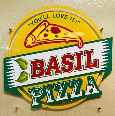 Basil Pizza Sign