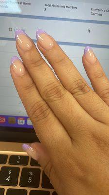 I loved my nails! Great customer service and very great work!