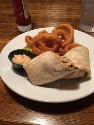 Southwest Chicken wrap!