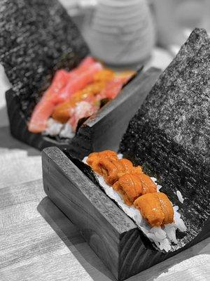 Uni handroll @whaevaeats