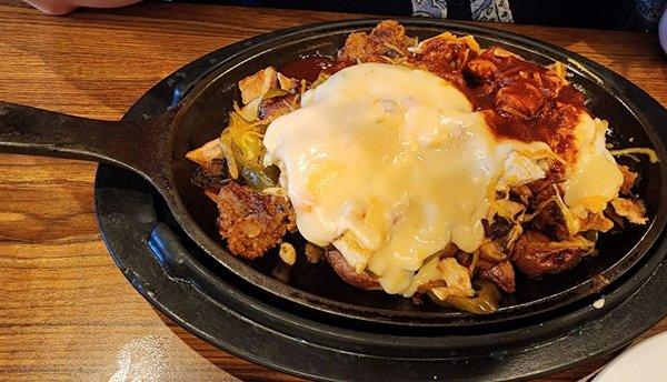 Spicy chicken skillet