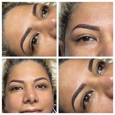 Eyebrow microblading at Ellen's Spa