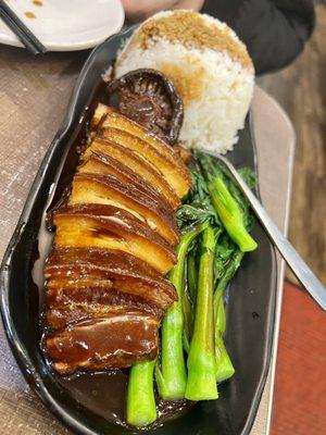 D16. Taiwan Braised Pork on Rice