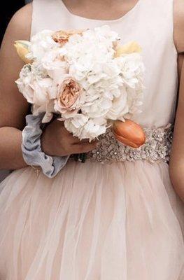 Small Floral Bouquet for Bridesmaid by Making A Marigold - Hotel St Germain Dallas TX