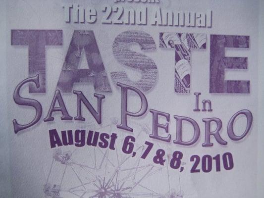 Taste of San Pedro