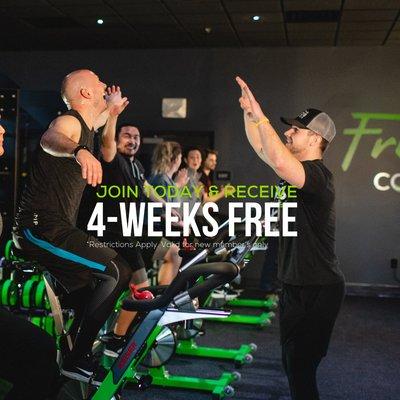 4 Weeks FREE at Eat The Frog Charlotte!