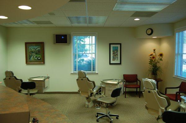 Patient area at Kent Island location in Stevensville, MD.