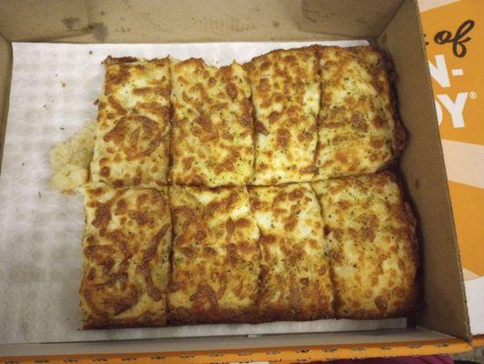 Cheesy bread sticks