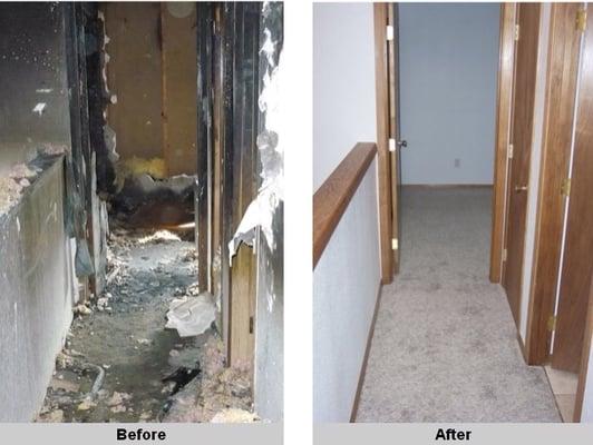 Nobody can beat our restoration team we can restore your property back to its original state.