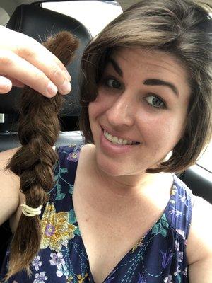 Hair donation