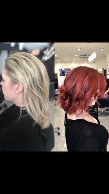 Feeling daring come and change your looks at RIVA salon