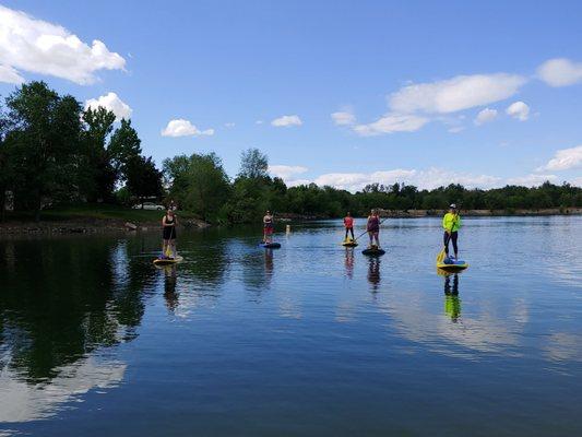 SUP Yoga class!