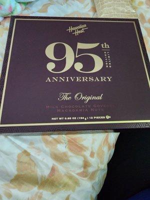 My 95th anniversary  box