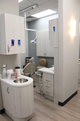 Prince Frederick dental center clinical area