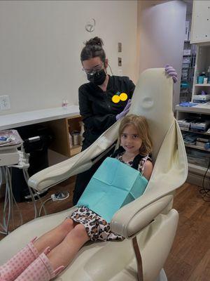 Pediatric Dental cleaning!